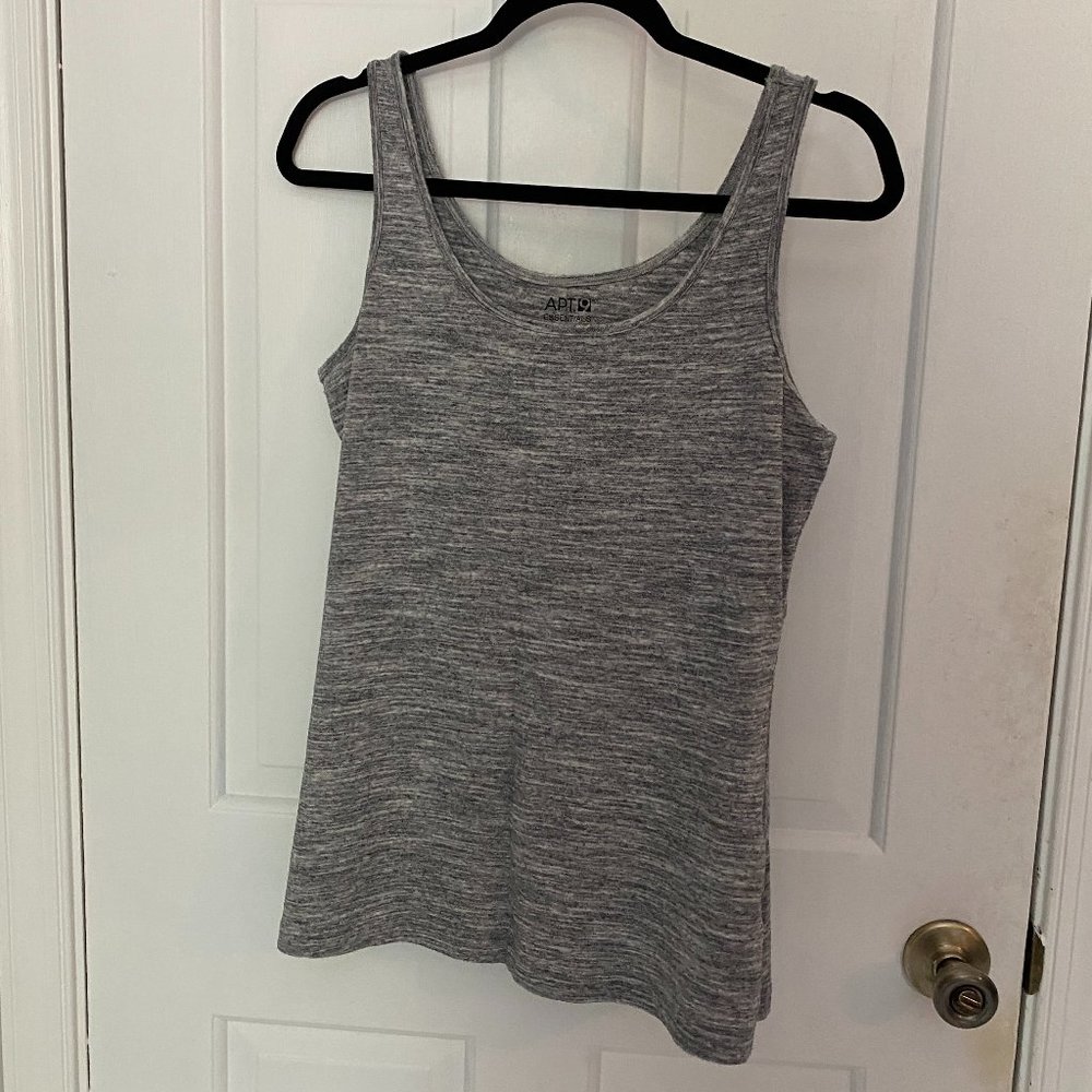 Apt. 9 Essentials Gray Heather Tank